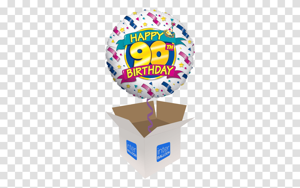 90th Birthday Celebration Happy 17th Birthday Balloon, Hat, Apparel Transparent Png