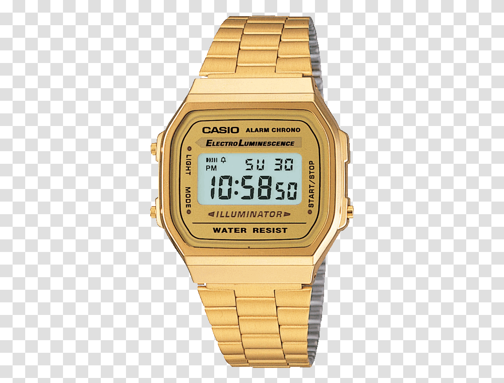 9ef Relogio Casio A168wg, Digital Watch, Wristwatch Transparent Png