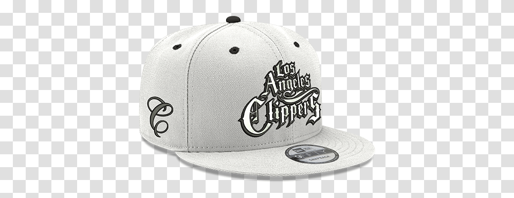 9fifty Mrcartoon003 Loscli Whi 3qr Cartoon New Clippers Logo, Apparel, Baseball Cap, Hat Transparent Png