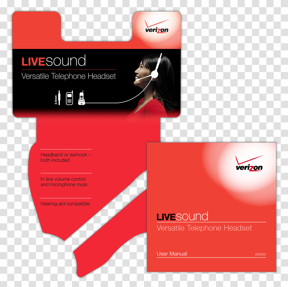 A 5 Color Product Clamshell Package Insert For Verizon Graphic Design, Paper, Person, Human Transparent Png