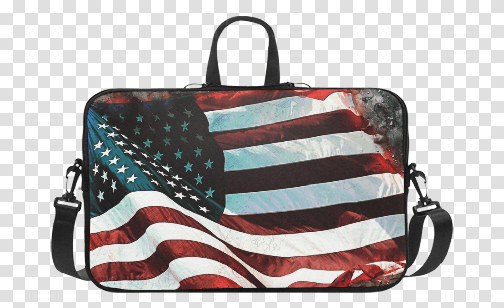 A Abstract Waving Usa Flag Macbook Pro, Handbag, Accessories, Accessory Transparent Png
