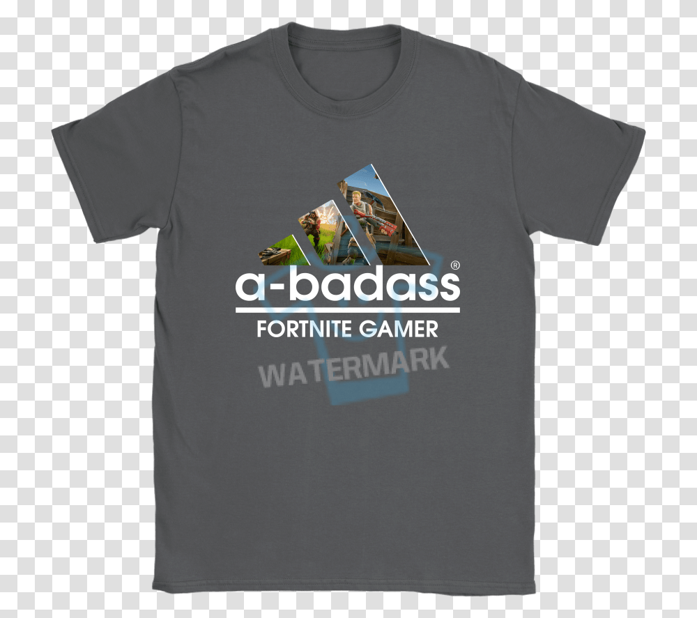 A Badass Fortnite Gamer X Adidas Logo Shirts - Teextee Store Gucci Pug Shirt, Clothing, Apparel, T-Shirt Transparent Png
