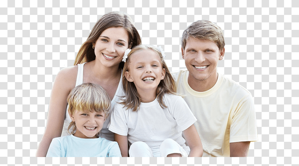 A Beautiful 4 Person Family With Light Brown Hair Insurance, Human, People, Girl, Female Transparent Png