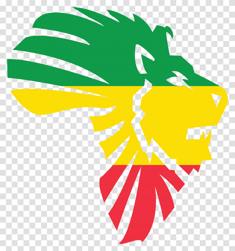 A Beautiful Graphic Red Gold And Green Lion's Head Red Africa Red Black Green, Flare, Light, Graphics, Art Transparent Png