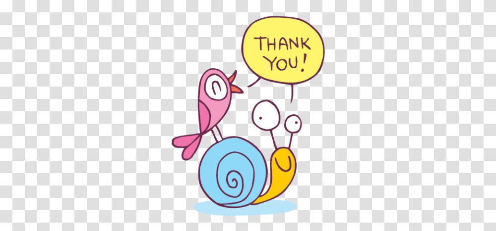 A Bird Saying Thank You While Sitting On A Snail Thank You Snail, Invertebrate, Animal, Scissors, Blade Transparent Png