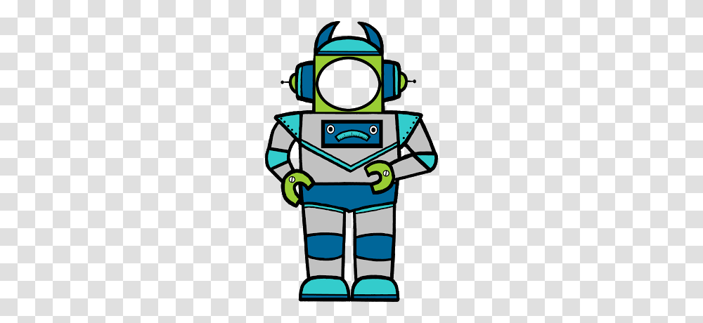 A Blog Sharing Free Printable Clip Art Posters And Resources, Robot Transparent Png