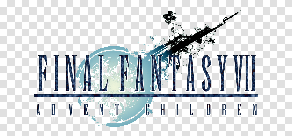 A Blog Showcasing The Beautiful Art Of The Final Fantasy Final Fantasy Vii Advent Children Logo, Alphabet, Label, Paper Transparent Png