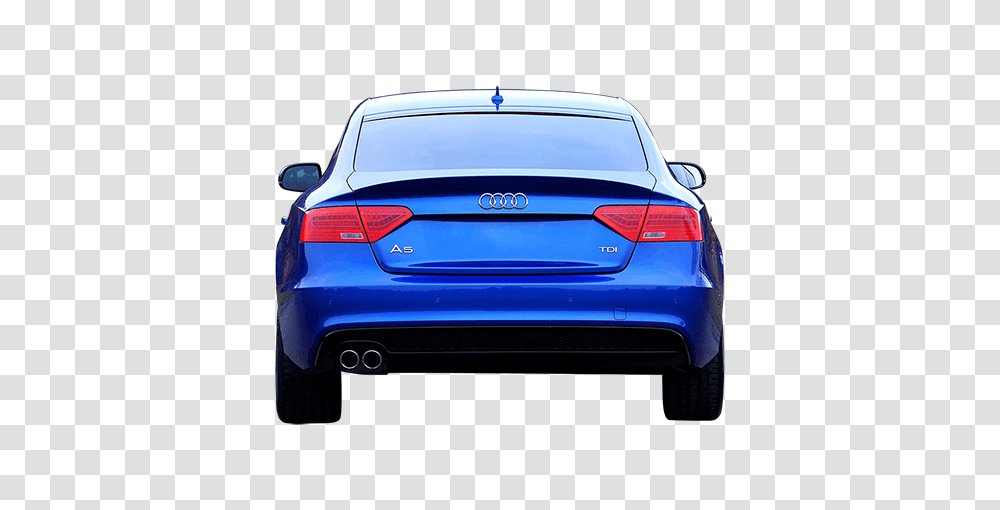A Blue Audi In A Parking Spot Photo With Background Removed, Car, Vehicle, Transportation, Sedan Transparent Png