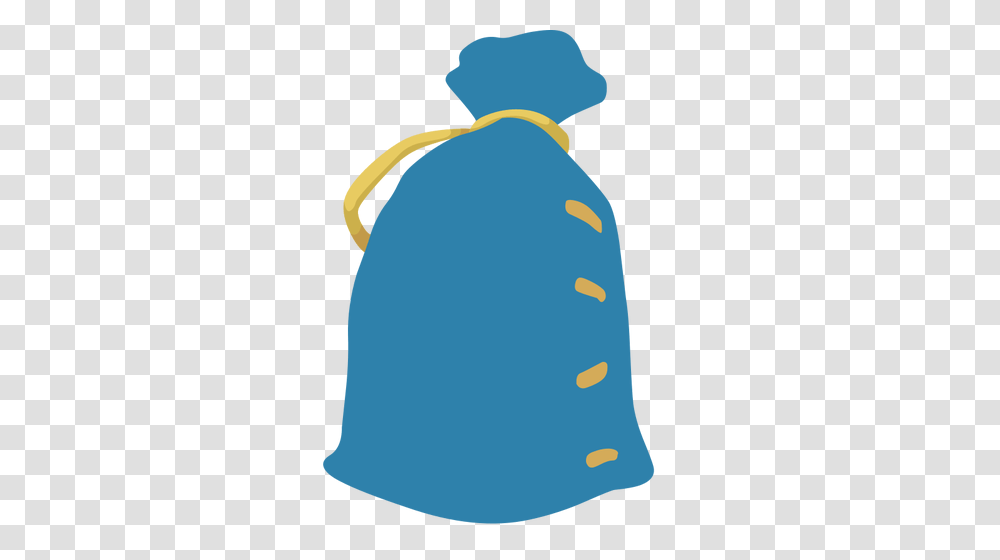 A Blue Sack, Bag, Backpack, Outdoors Transparent Png