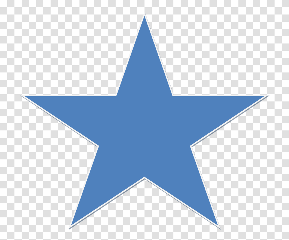 A Blue Star, Cross, Star Symbol Transparent Png