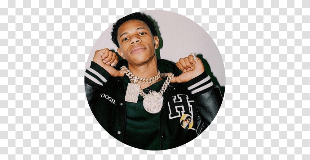 A Boogie Wit Da Hoodie Boogie Wit Da Hoodie Jewelry, Pendant, Person, Face, Necklace Transparent Png
