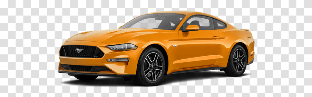 A Bright Yellow 2019 Ford Mustang From Cincinnati Ohio Ford Mustang Price White, Sports Car, Vehicle, Transportation, Coupe Transparent Png