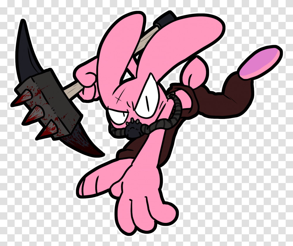 A Bunny Girl Who Was Kidnapped By Klaw Fictional Character, Weapon, Weaponry, Animal, Invertebrate Transparent Png