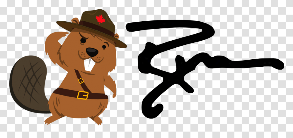 A Canadian Living In America Trying To Make Sense Of Canadian Bear Cartoon, Beaver, Wildlife, Rodent, Animal Transparent Png