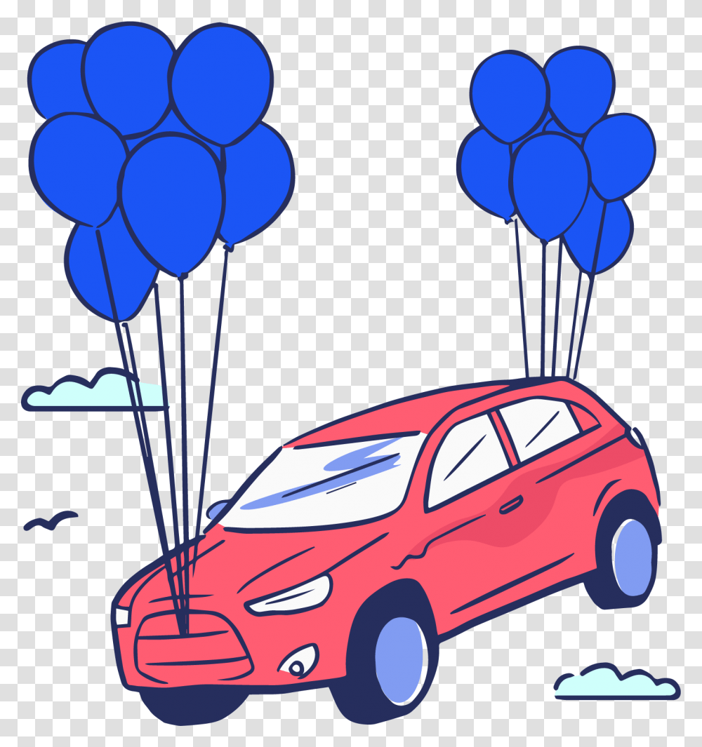 A Car That You Feel Like Home Hatchback, Balloon, Poster, Advertisement, Vehicle Transparent Png
