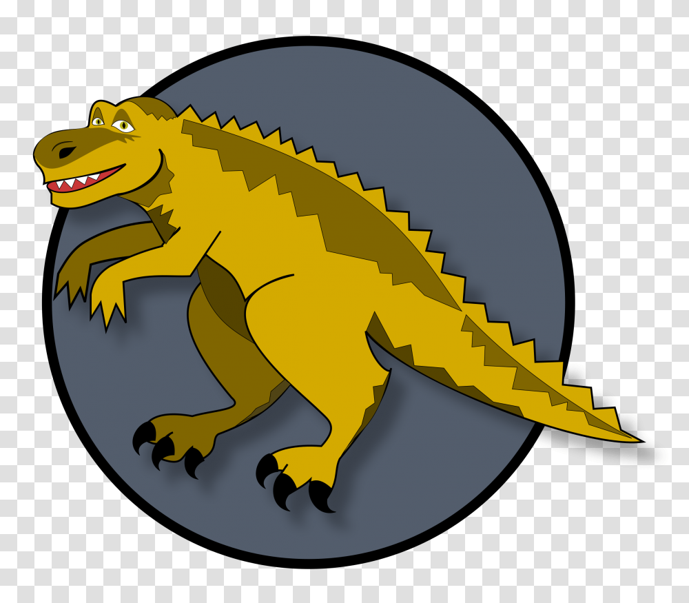 A Cartoon Dinosaur Icons, Animal, Reptile, Dragon, Crocodile Transparent Png