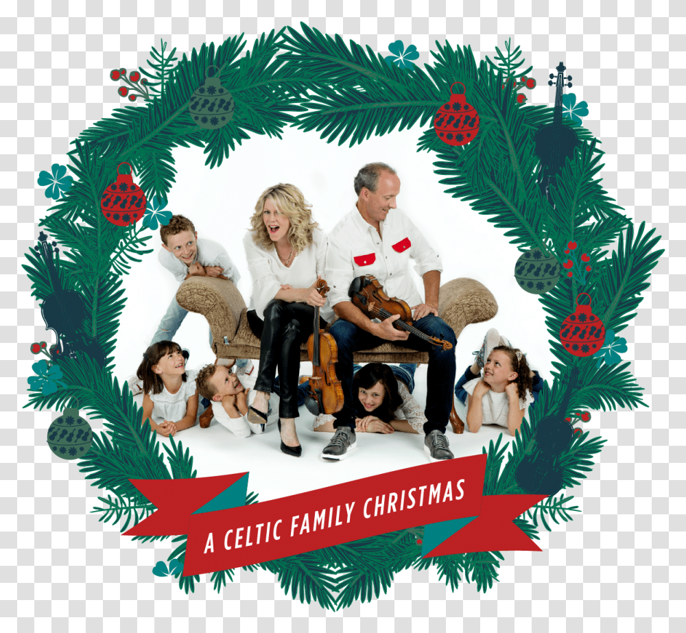 A Celtic Family Christmas - Macmaster Music Inc Celtic Christmas Natalie Macmaster, Poster, Advertisement, Person, Human Transparent Png