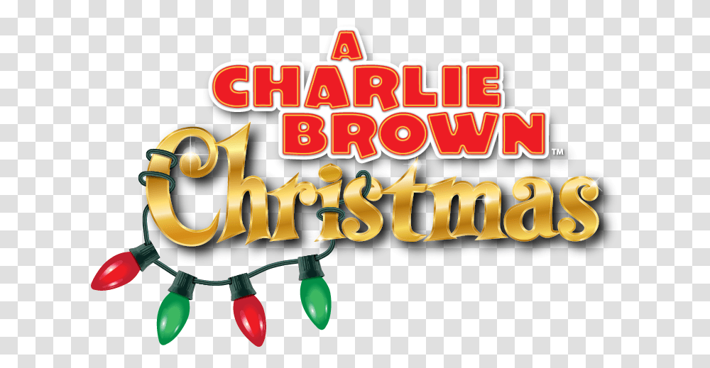 A Charlie Brown Christmas Live Merry Christmas Charlie Brown Logo, Text, Light, Alphabet, Plant Transparent Png