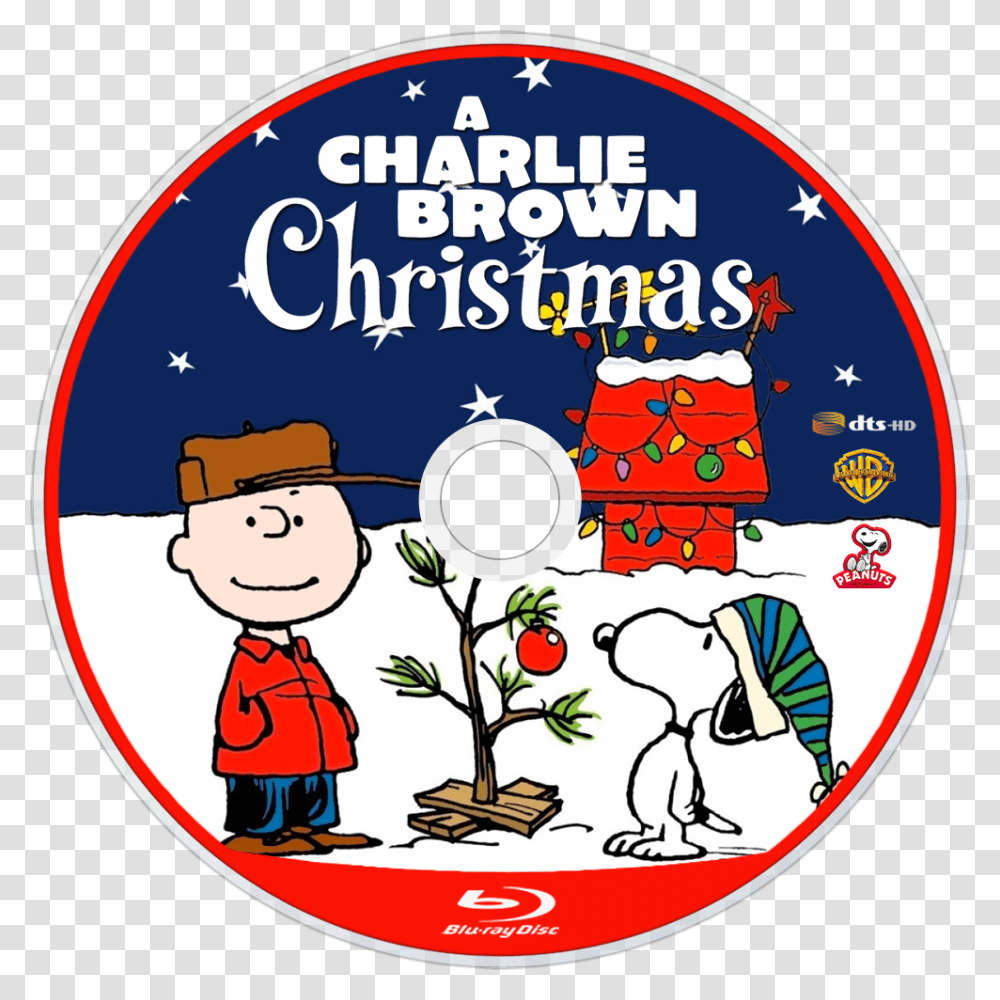 A Charlie Brown Christmas Movie Fanart Fanart Tv, Disk, Dvd, Label Transparent Png