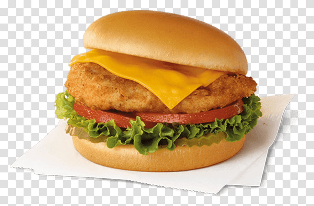 A Chick Fil A Sandwich Chick Fil A Chicken Deluxe Sandwich, Burger, Food Transparent Png