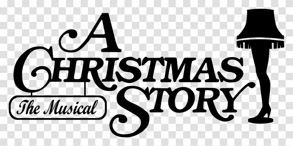 A Christmas Story Christmas Story Musical Logo, Gray, World Of Warcraft Transparent Png