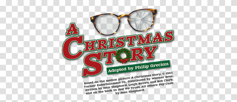 A Christmas Story Mcp Flyer, Advertisement, Poster, Paper, Sunglasses Transparent Png