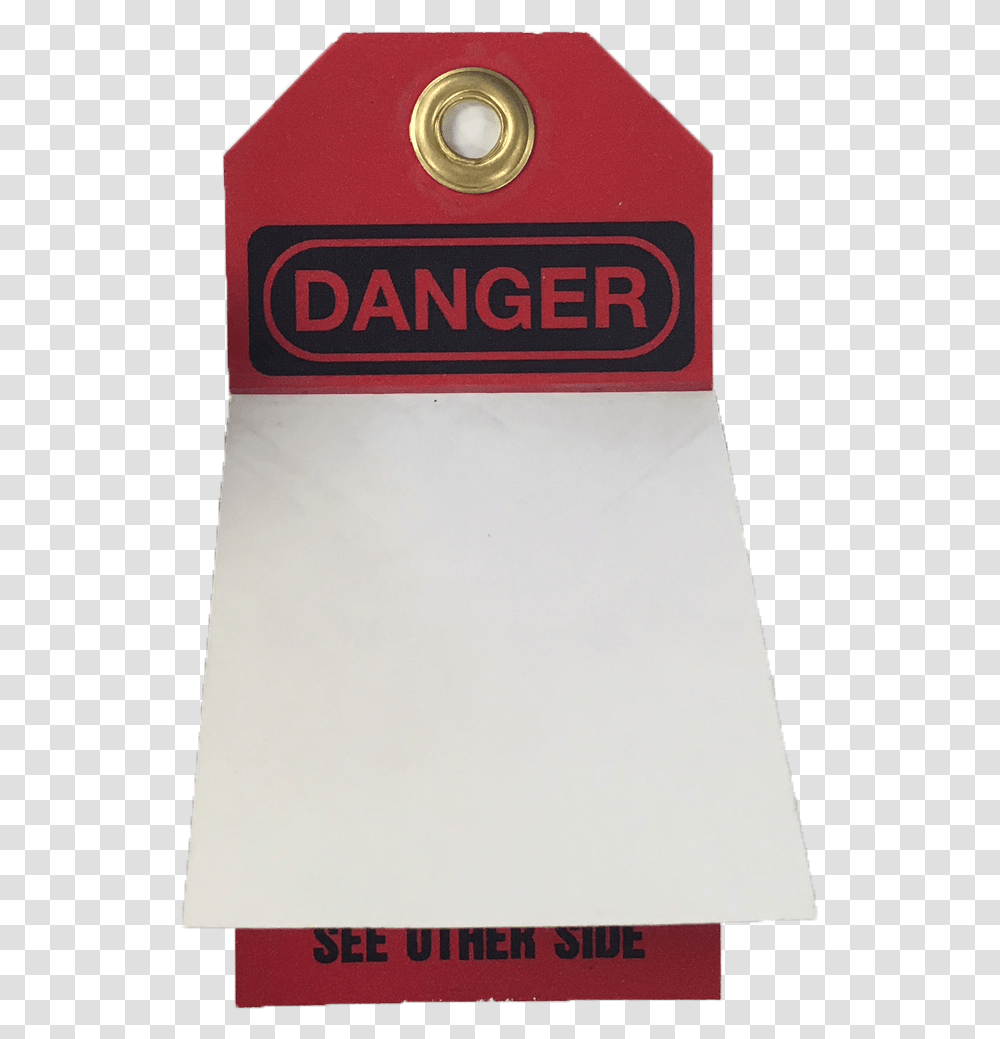 A Clear Overlay Protects Writing On The Tag From Dirt Danger Close, Plant, Label Transparent Png