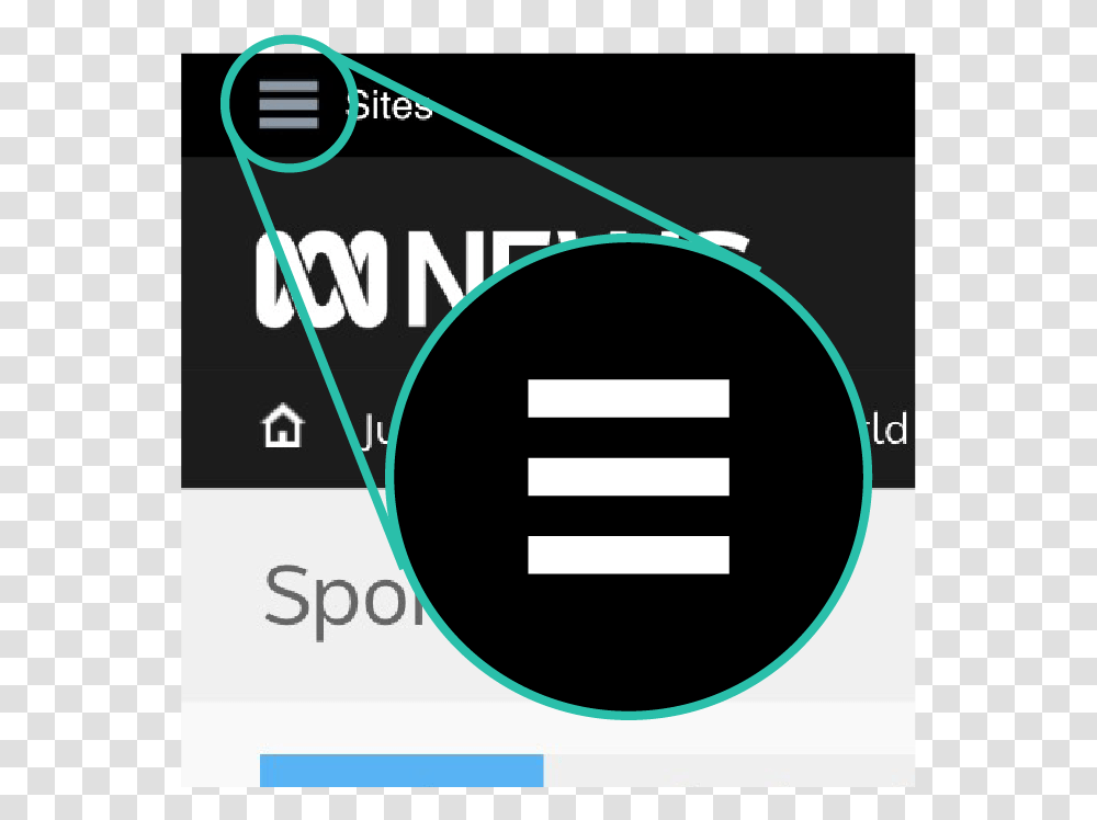 A Close Up Of The Menu Icon Known As A Hamburger Menu Graphic Design, Outdoors, Label, Plot Transparent Png