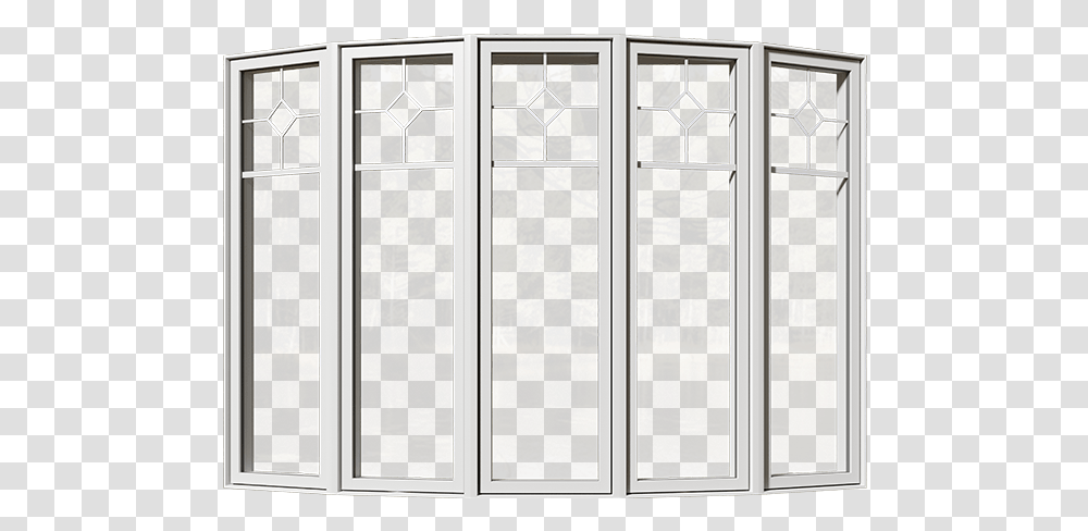 A Closed Bay Window From The Front Wardrobe, Picture Window, Door, French Door Transparent Png