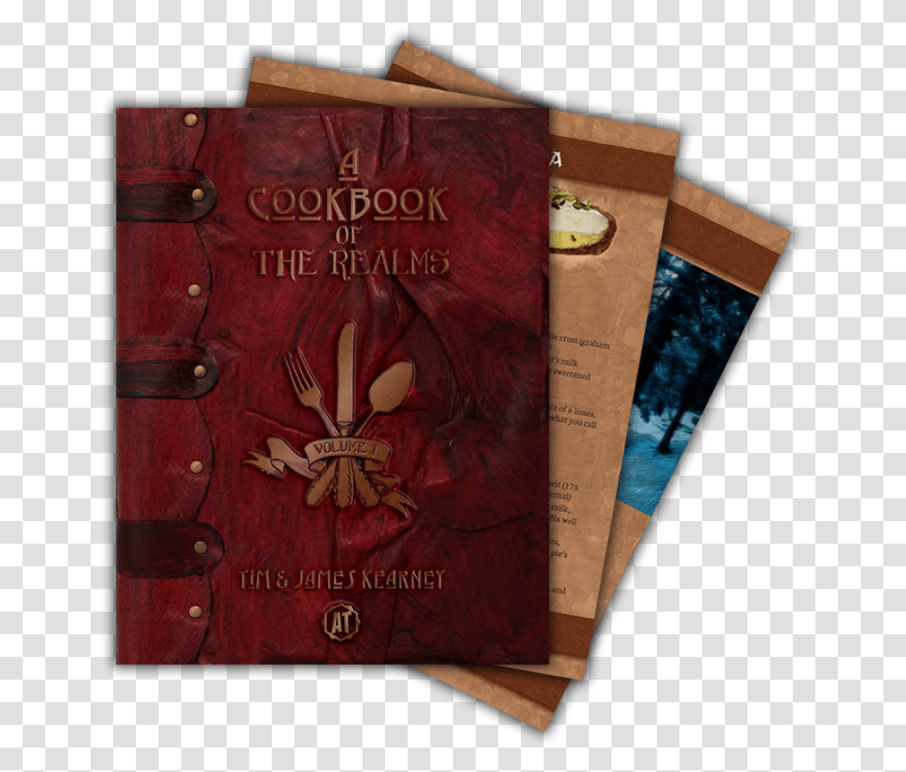 A Cookbook Of The Realms Cookbook, Paper, Poster, Advertisement Transparent Png