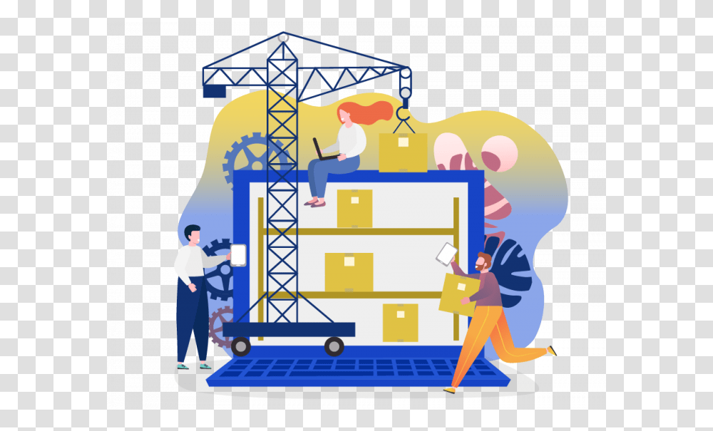 A Couple Of People Spread Around Working In Different, Person, Theme Park, Amusement Park, Leisure Activities Transparent Png