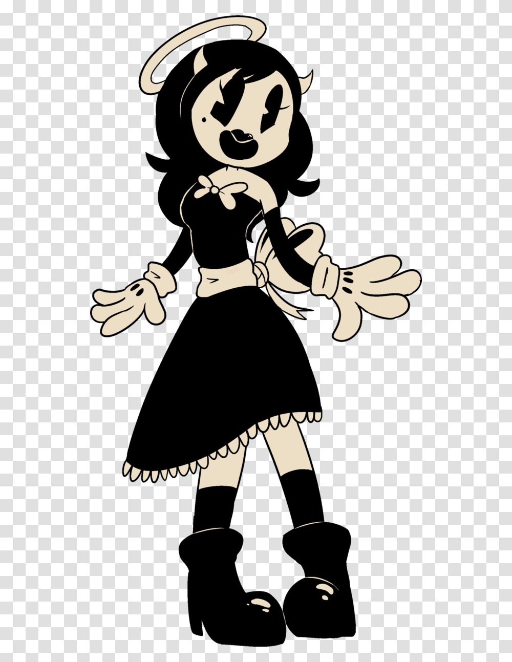 A Crossover Fanfic Roleplay Batim Alice The Angel, Poster, Hand, Performer, Pirate Transparent Png