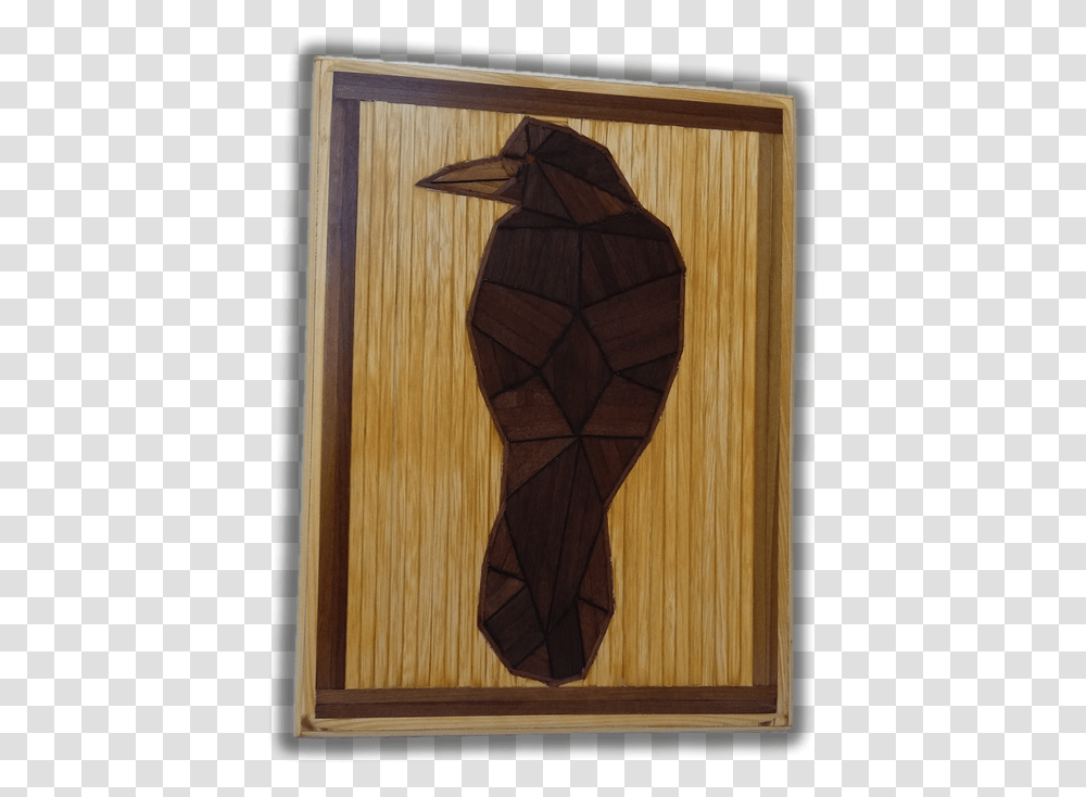 A Crow Picture Frame, Lamp, Wood, Hardwood, Furniture Transparent Png