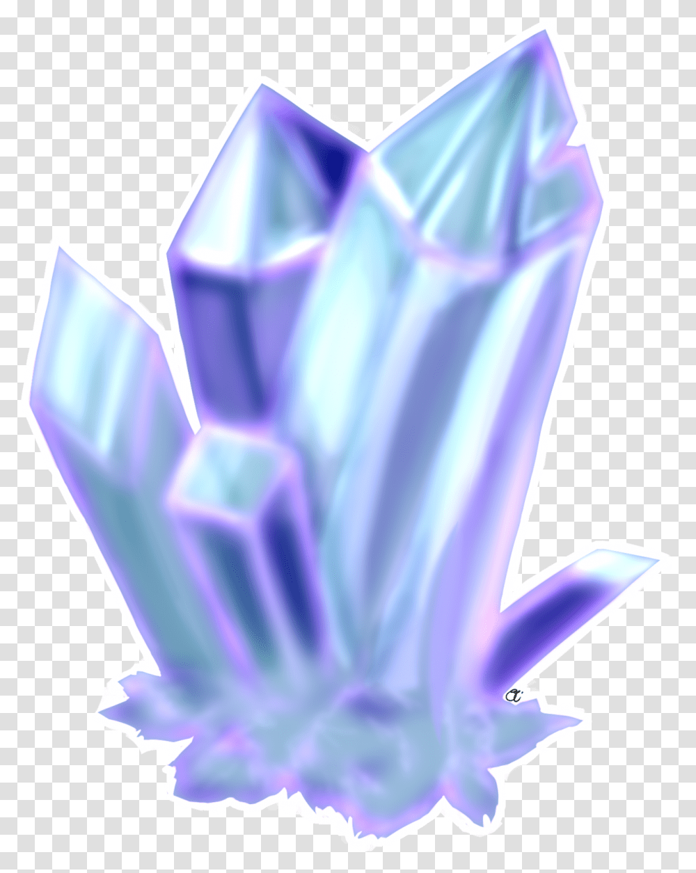 A Crystal I Drew Today Out Of Boredom Gentiana, Purple, Mineral, Plastic Transparent Png