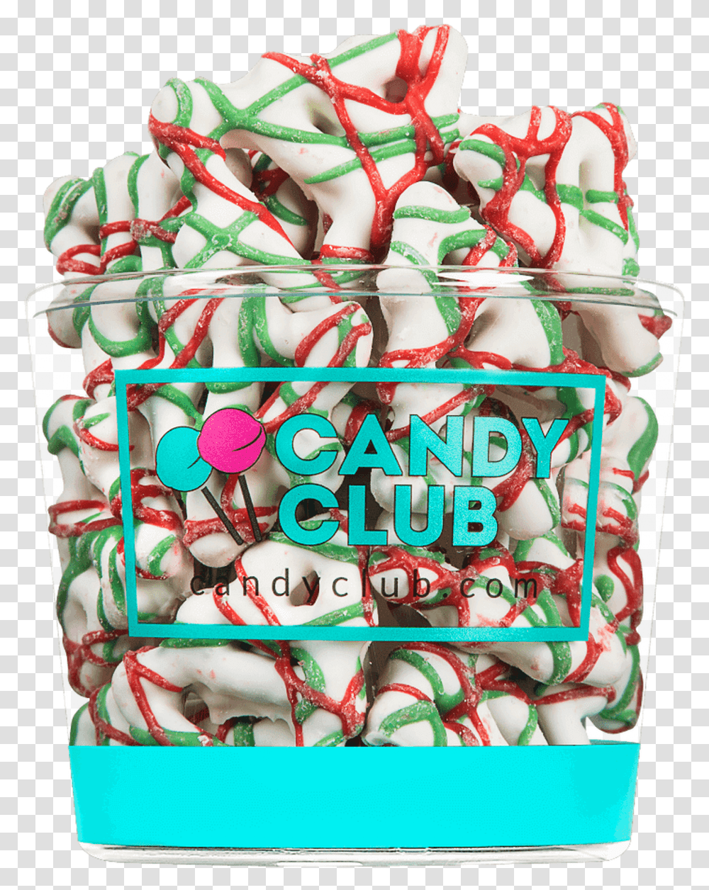 A Cup Of Christmas Tree Pretzels Candy, Birthday Cake, Food Transparent Png