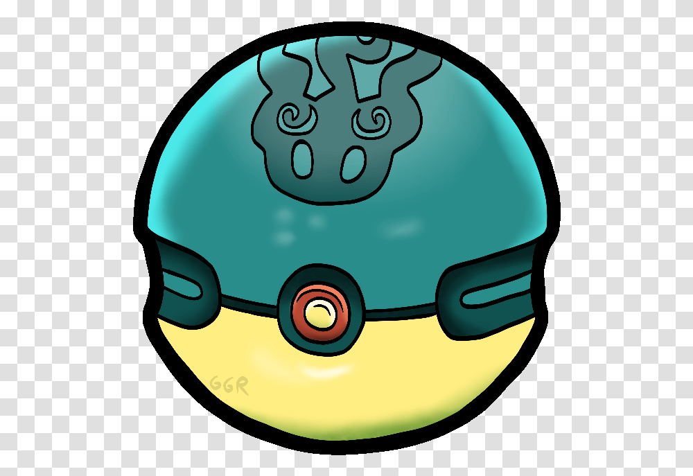 A Custom Marshadow Ball Commissioned By Duelreaper, Sphere, Helmet Transparent Png