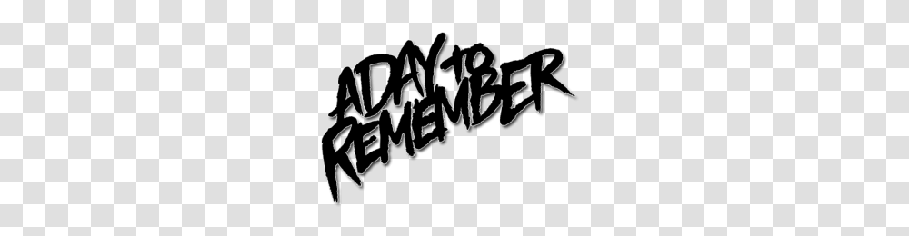 A Day To Remember Logo Image, Handwriting, Dynamite, Bomb Transparent Png