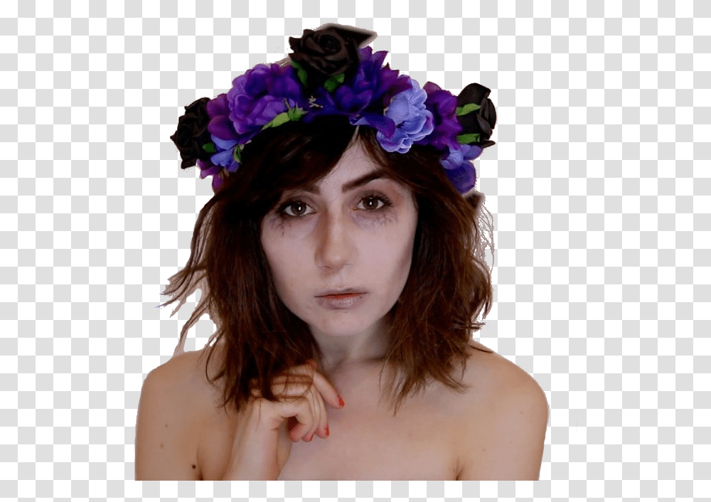 A Dead Dodie For All Your Spooky Needs Dodie Clark Halloween Costume, Person, Plant, Flower Transparent Png