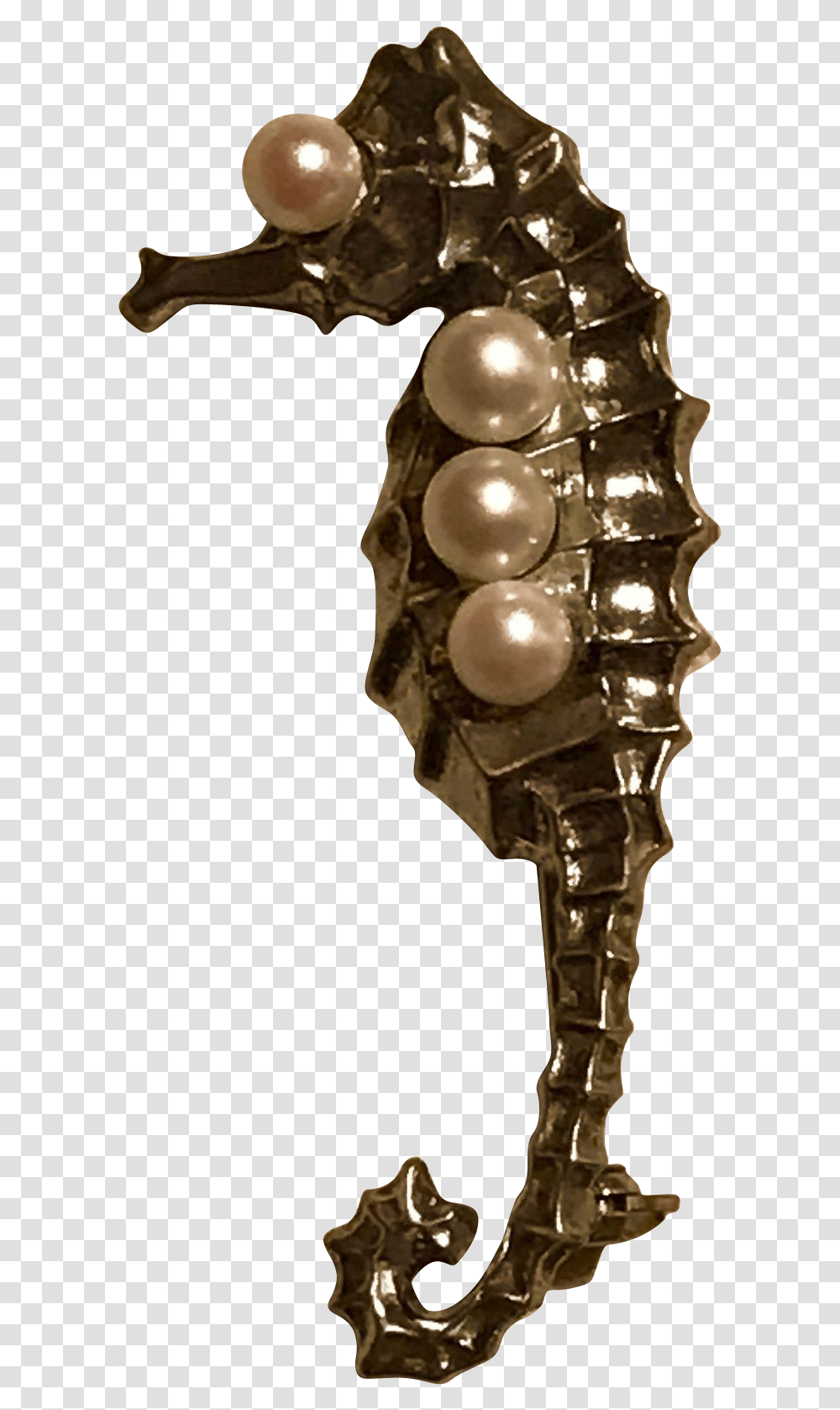 A Desirable Mikimoto Silver Pearl Seahorse Pin Pearl, Accessories, Accessory, Jewelry, Lamp Transparent Png