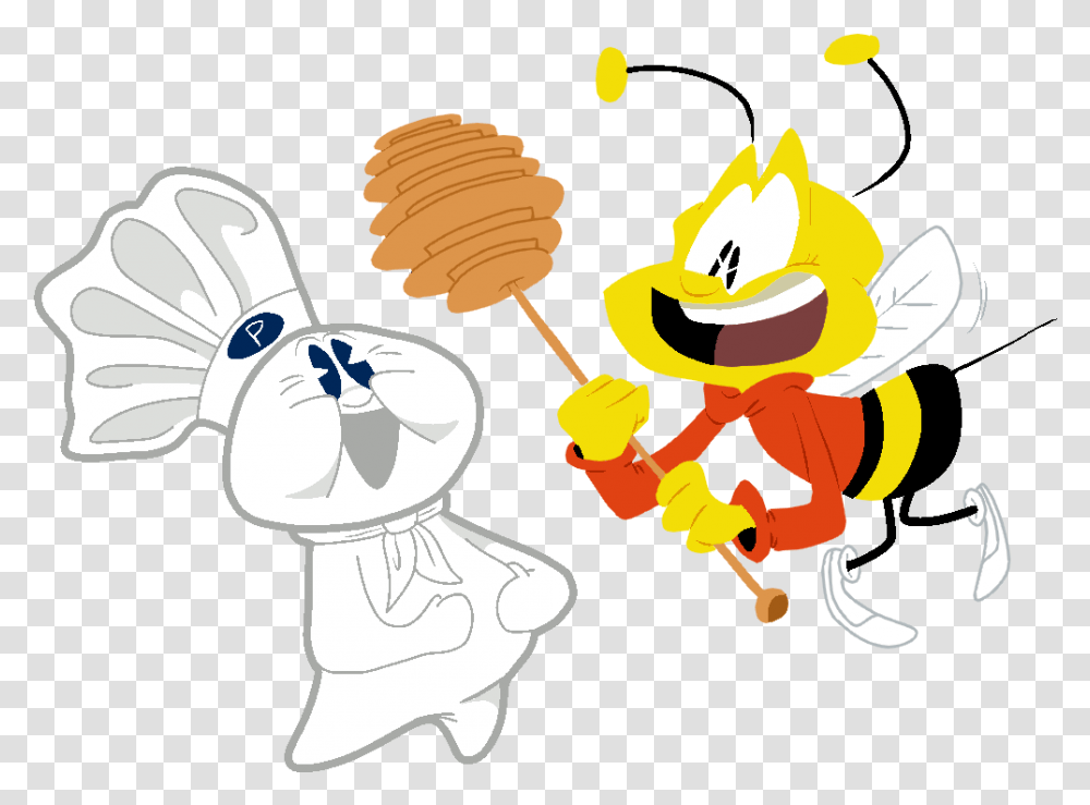 A Dough Boy And A Bee Cuz Of Reasons Cartoon, Face, Drawing, Rattle, Chef Transparent Png
