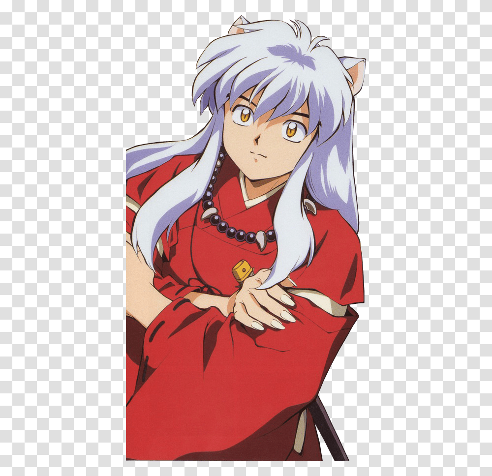 A Dude In Love With Two Women Of Inuyasha And Miroku, Comics, Book, Manga, Person Transparent Png