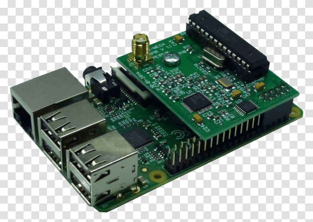 A Dvmega On A Raspberry Pi Raspberry Pi 3 Dvmega, Electronic Chip, Hardware, Electronics, Computer Transparent Png