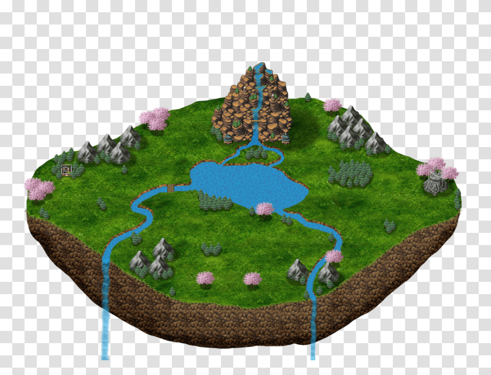 A Floating Island And Other Things, Tree, Plant, Rug, Bird Transparent Png