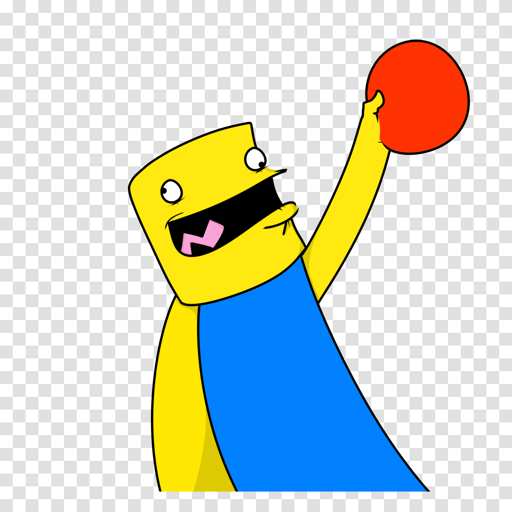 A Friend Of Mine Drew This For My Roblox Dodgeball Game Roblox, Banana, Food Transparent Png