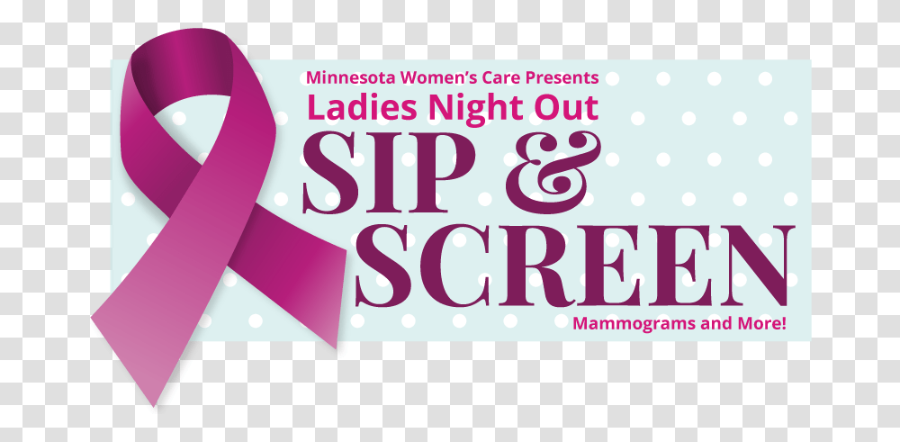A Fun Mammogram Event Girly, Text, Word, Label, Poster Transparent Png