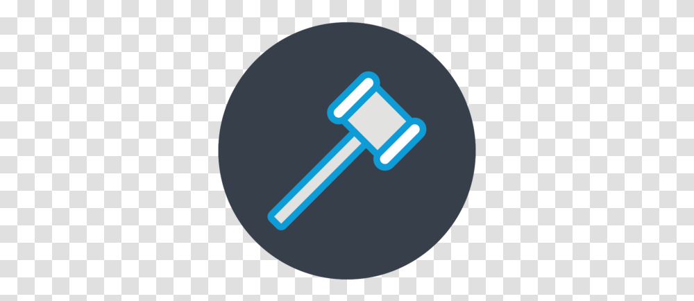 A Gavel Icon Circle, Tool, Hammer, Mallet, Key Transparent Png