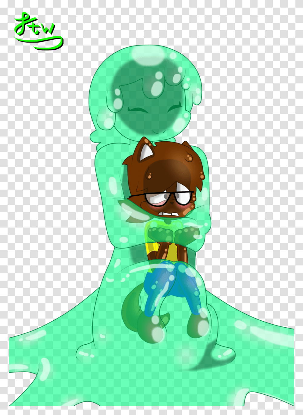 A Giant Slime Girl, Footwear Transparent Png