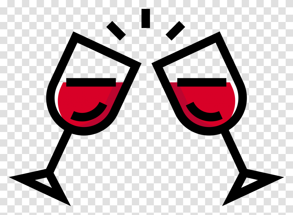 A Glass Of Wine, Logo, Trademark Transparent Png