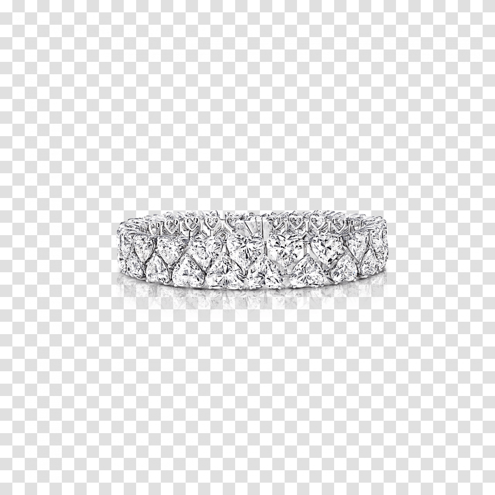 A Graff Heart Shape Diamonds Bracelet Diamond, Gemstone, Jewelry, Accessories, Accessory Transparent Png