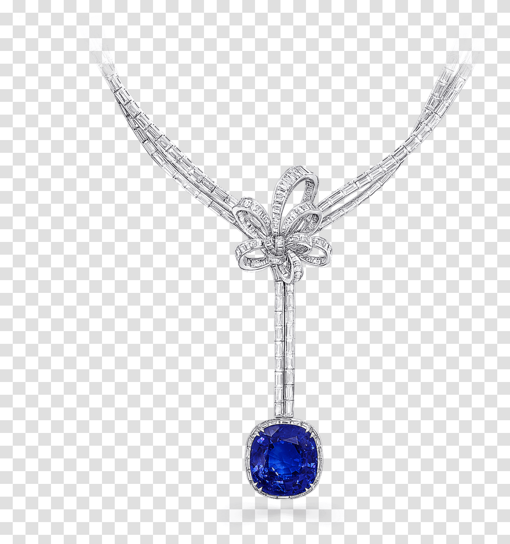 A Graff Sapphire And Diamond Inspired By Twombly Necklace Locket, Jewelry, Accessories, Accessory, Gemstone Transparent Png